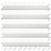 Obscura, Crystal White - Clip Fit Honeycomb Blind
